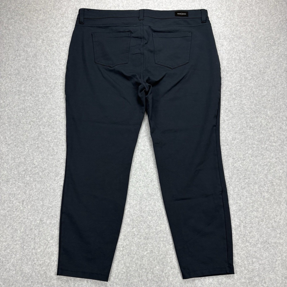 Liverpool Ponte Knit Pants Women 22W Blue Stretch Comfort Career Professional - Picture 2 of 8